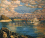 "Мост реки "Самары", холст, масло, 79,5х67,5, 2003